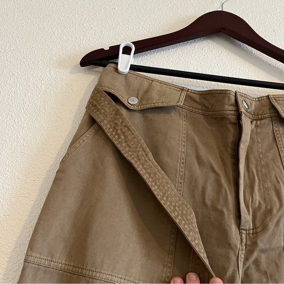 NWOT Staud Women's Brayden Wide Leg Jean Pant Rosemary Size 8 - Picture 13 of 15